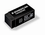 Staedtler Viskelæder Rasoplast 33x16x13mm zwart